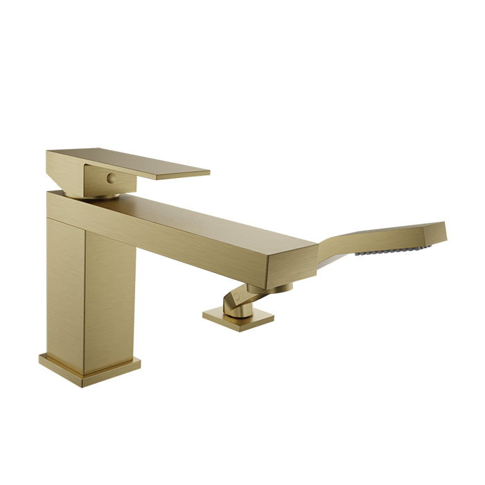 Baril - Rec B05 2-piece deck mount tub filler with hand shower