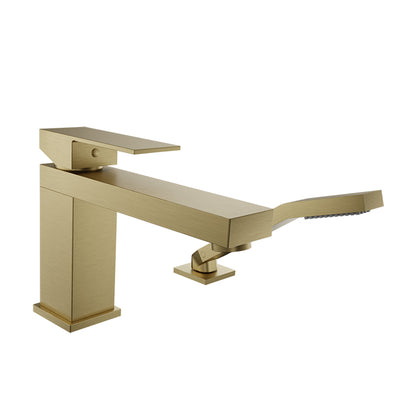 Baril - Rec B05 2-piece deck mount tub filler with hand shower