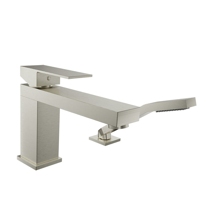 Baril - Rec B05 2-piece deck mount tub filler with hand shower