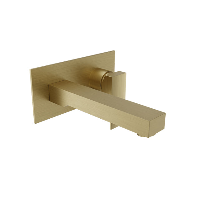 Baril - Rec B05 Trim only for single lever wall-mounted lavatory faucet, drain not included