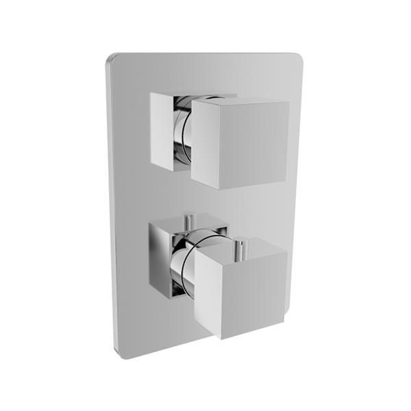 Baril - Rec B05 Trim only for thermostatic pressure balanced shower control valve with 1-way diverter