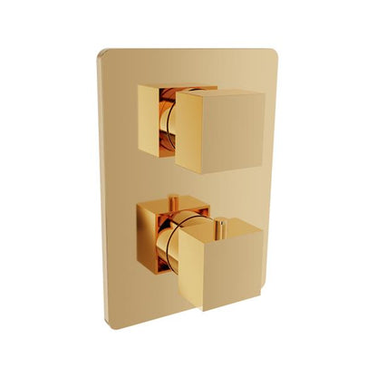 Baril - Rec B05 Complete thermostatic pressure balanced shower control valve with 1-way diverter