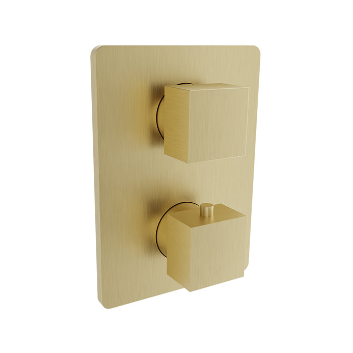 Baril - Rec B05 Complete thermostatic pressure balanced shower control valve with 2-way diverter