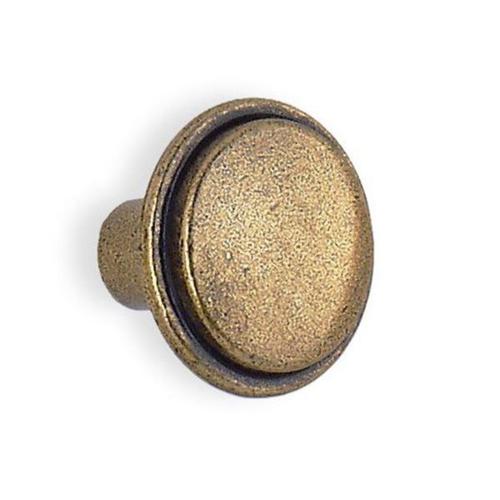 Beslagsboden - Knob In Zinc, Diam 30 Mm
