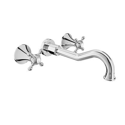 Baril - Nautica B16 Trim only for wall-mounted lavatory faucet, drain not included