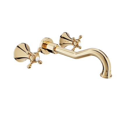Baril - Nautica B16 Trim only for wall-mounted lavatory faucet, drain not included
