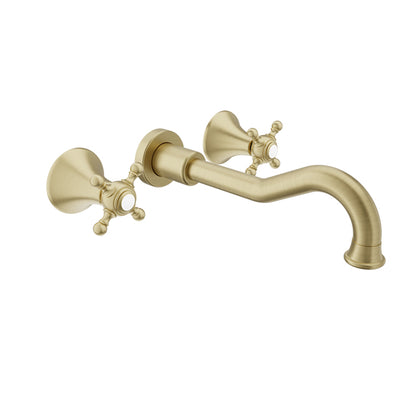 Baril - Nautica B16 Trim only for wall-mounted lavatory faucet, drain not included