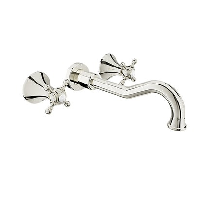 Baril - Nautica B16 Trim only for wall-mounted lavatory faucet, drain not included