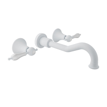 Baril - Ralph B18 Wall-mounted lavatory faucet, drain not included