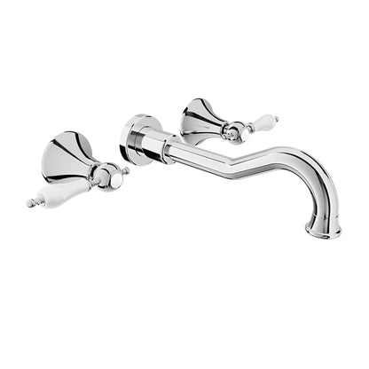 Baril - Ralph B18 Trim only for wall-mounted lavatory faucet, drain not included