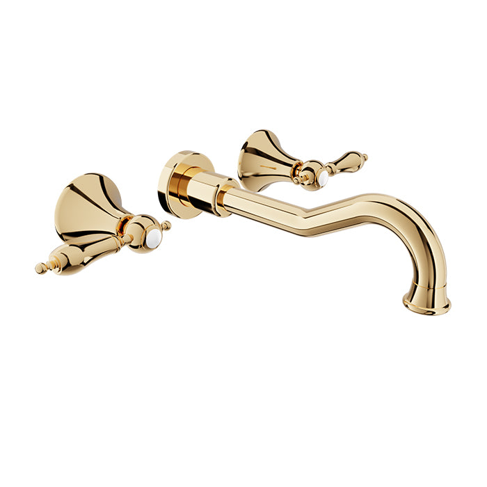 Baril - Ralph B18 Wall-mounted lavatory faucet, drain not included