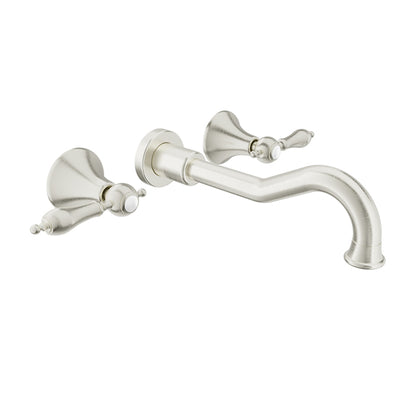 Baril - Ralph B18 Trim only for wall-mounted lavatory faucet, drain not included