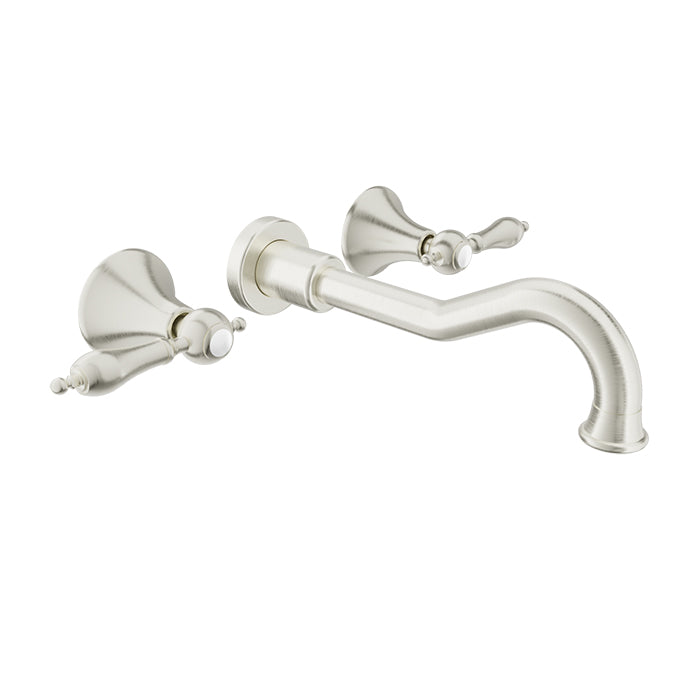 Baril - Ralph B18 Wall-mounted lavatory faucet, drain not included