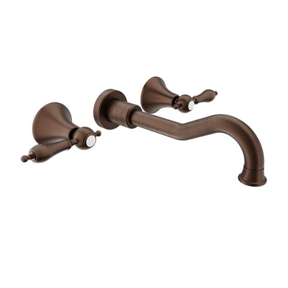 Baril - Ralph B18 Wall-mounted lavatory faucet, drain not included