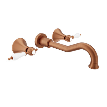 Baril - Ralph B18 Trim only for wall-mounted lavatory faucet, drain not included