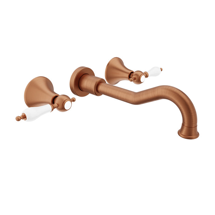 Baril - Ralph B18 Wall-mounted lavatory faucet, drain not included