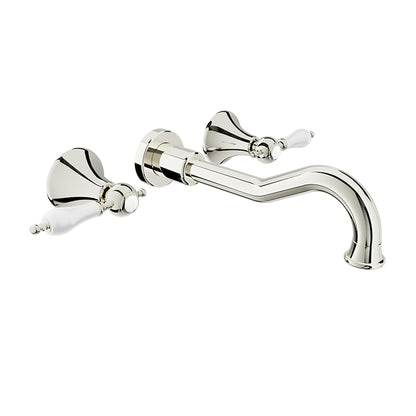 Baril - Ralph B18 Trim only for wall-mounted lavatory faucet, drain not included