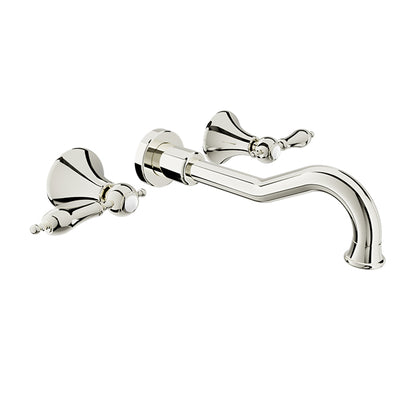 Baril - Ralph B18 Wall-mounted lavatory faucet, drain not included