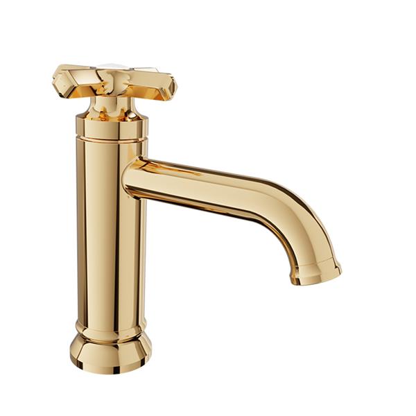 Baril - Beaumont B20 Single-hole lavatory faucet, drain included