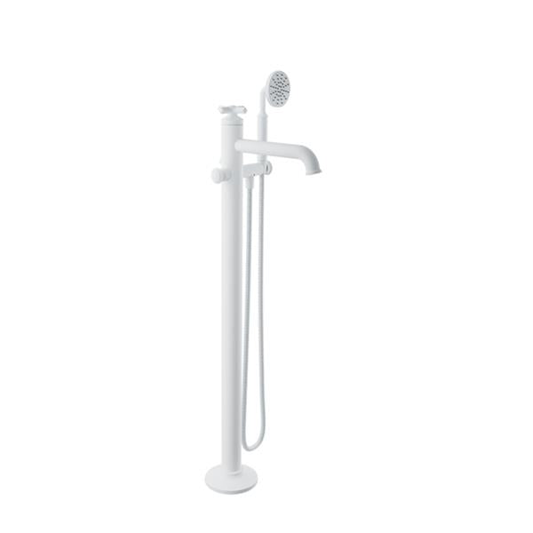Baril - Beaumont B20 Trim only for floor-mounted tub filler with hand shower
