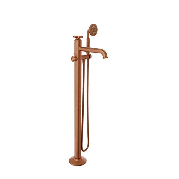 Baril - Beaumont B20 Trim only for floor-mounted tub filler with hand shower