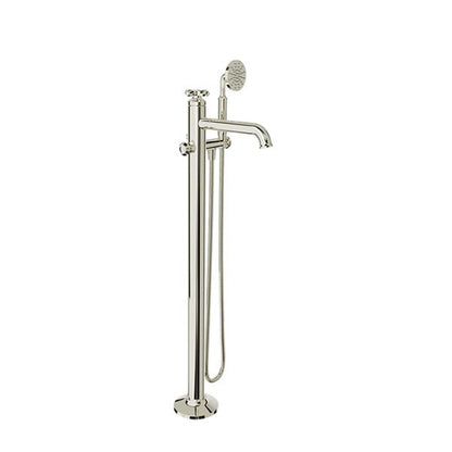 Baril - Beaumont B20 Floor-mounted tub filler with hand shower