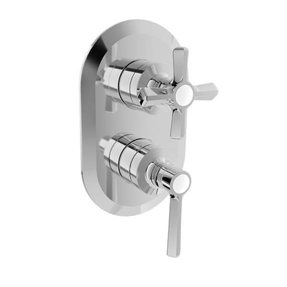 Baril - Beaumont B20 Complete pressure balanced shower control valve with 2-way diverter