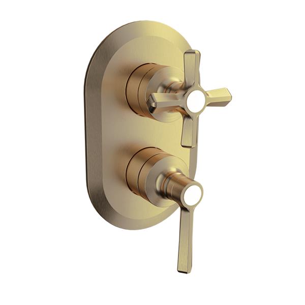Baril - Beaumont B20 Complete pressure balanced shower control valve with 2-way diverter