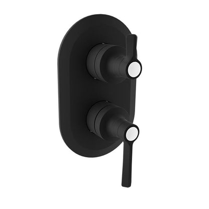 Baril - Beaumont B20 Complete pressure balanced shower control valve with 2-way diverter