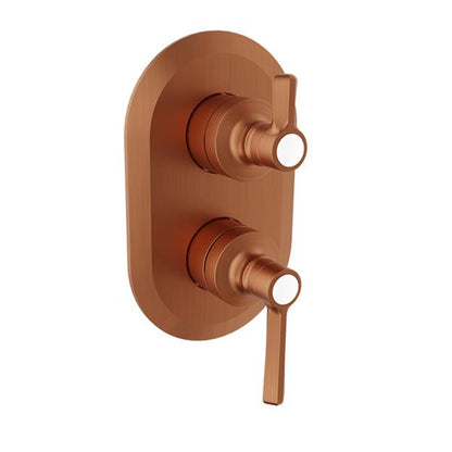 Baril - Beaumont B20 Complete pressure balanced shower control valve with 2-way diverter