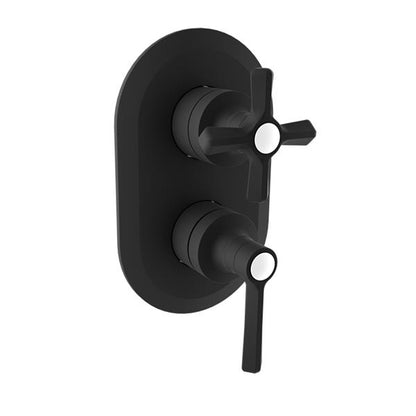 Baril - Beaumont B20 Trim only for pressure balanced shower control valve with 3-way diverter