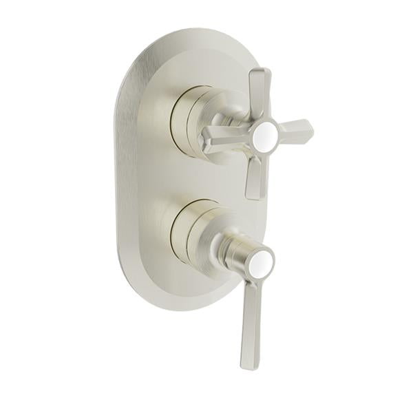 Baril - Beaumont B20 Trim only for pressure balanced shower control valve with 3-way diverter