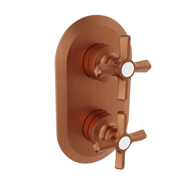 Baril - Beaumont B20 Trim only for thermostatic pressure balanced shower control valve with 1-way diverter