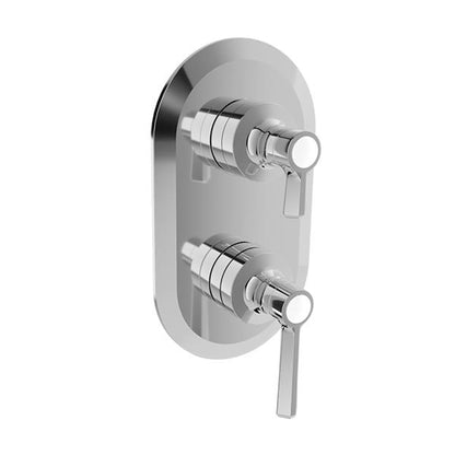 Baril - Beaumont B20 Complete thermostatic pressure balanced shower control valve with 2-way diverter