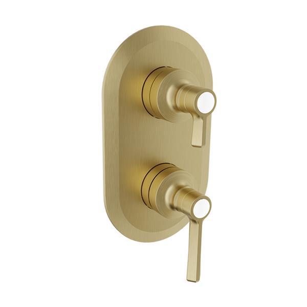 Baril - Beaumont B20 Trim only for thermostatic pressure balanced shower control valve with 2-way diverter