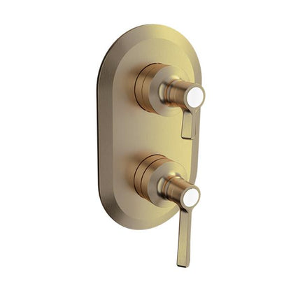 Baril - Beaumont B20 Complete thermostatic pressure balanced shower control valve with 2-way diverter