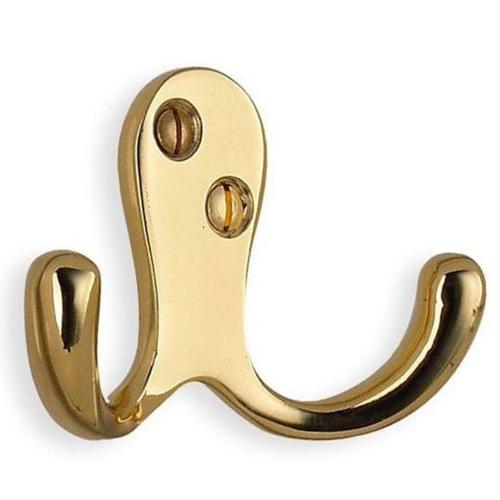 Beslagsboden - Double Towel Hook, Height 44 Mm