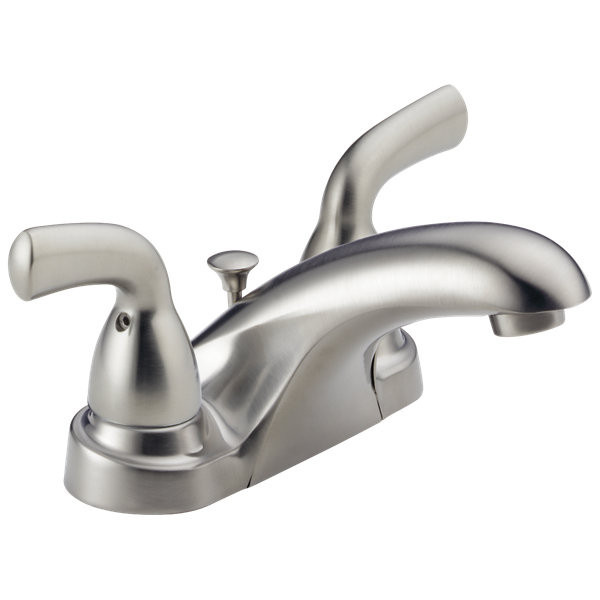 Delta - Foundations Two Handle Centerset Bathroom Faucet