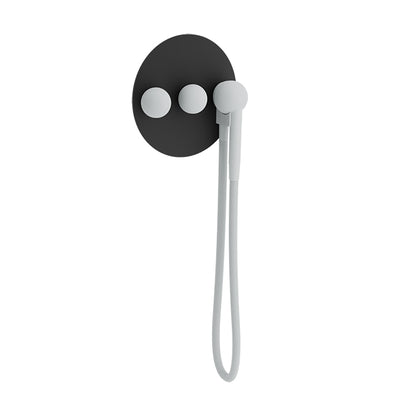 Baril - Marie B35 Trim only for thermostatic valve with 2-way diverter (handshower + tub spout or shower head)