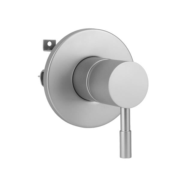 Jaclo - Round Plate With Contempo Round Lever Trim For Compact Pressure Balance Cycling Valve (J-COM-CSV)