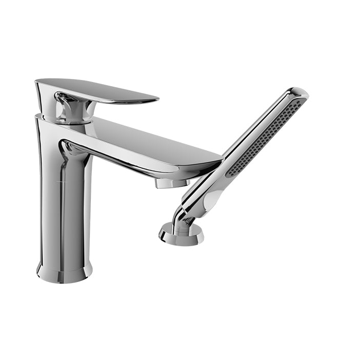 Baril - Sens B45 2-piece deck mount tub filler with hand shower