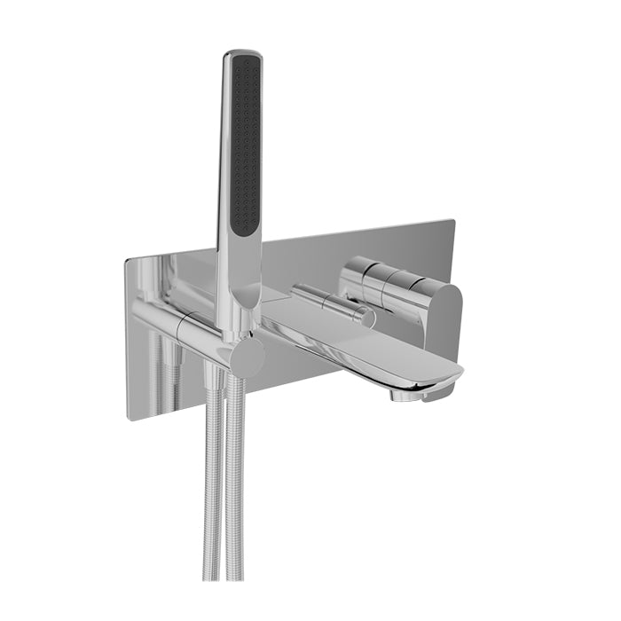 Baril - Sens B45 Trim only for wall-mounted tub faucet with hand shower