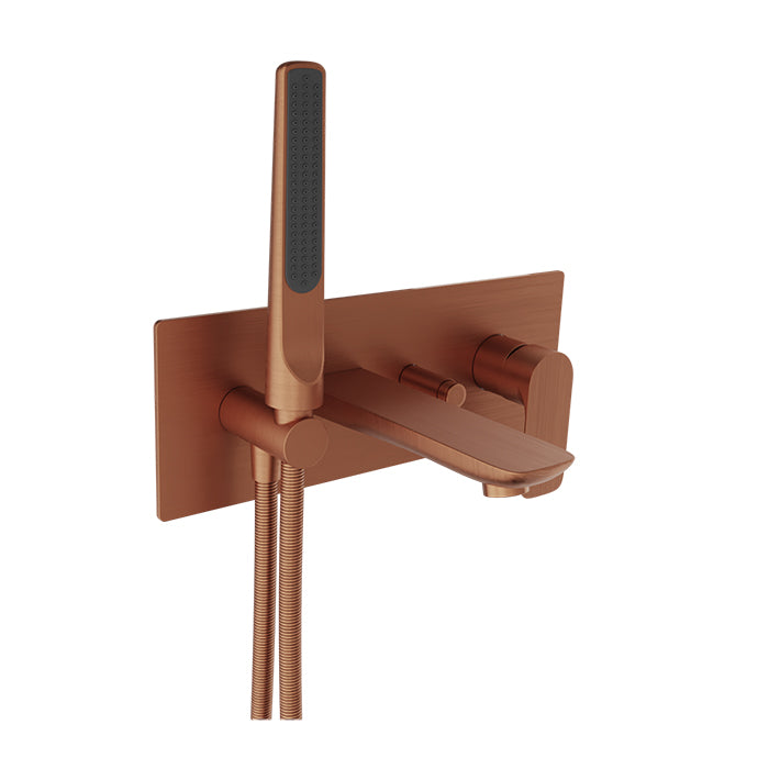 Baril - Sens B45 Trim only for wall-mounted tub faucet with hand shower