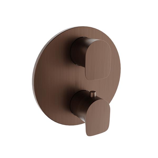 Baril - Sens B45 Complete thermostatic pressure balanced shower control valve with 1-way diverter