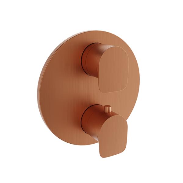 Baril - Sens B45 Complete thermostatic pressure balanced shower control valve with 1-way diverter