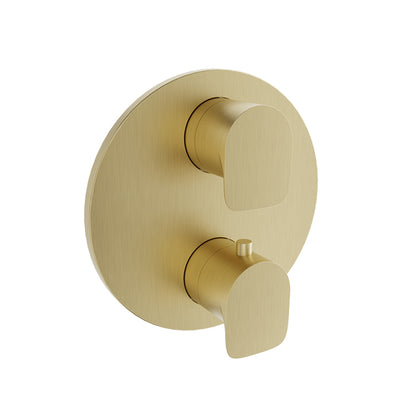 Baril - Sens B45 Complete thermostatic pressure balanced shower control valve with 3-way diverter
