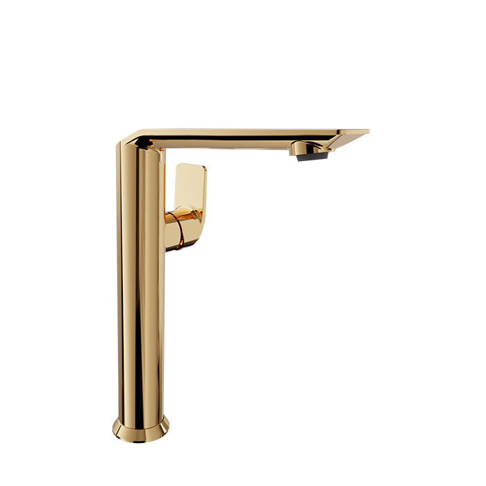 Baril - Profile B46 High single hole lavatory faucet, drain not included