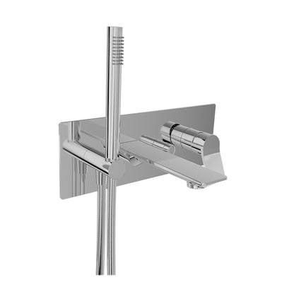 Baril - Profile B46 Wall-mounted tub faucet with hand shower