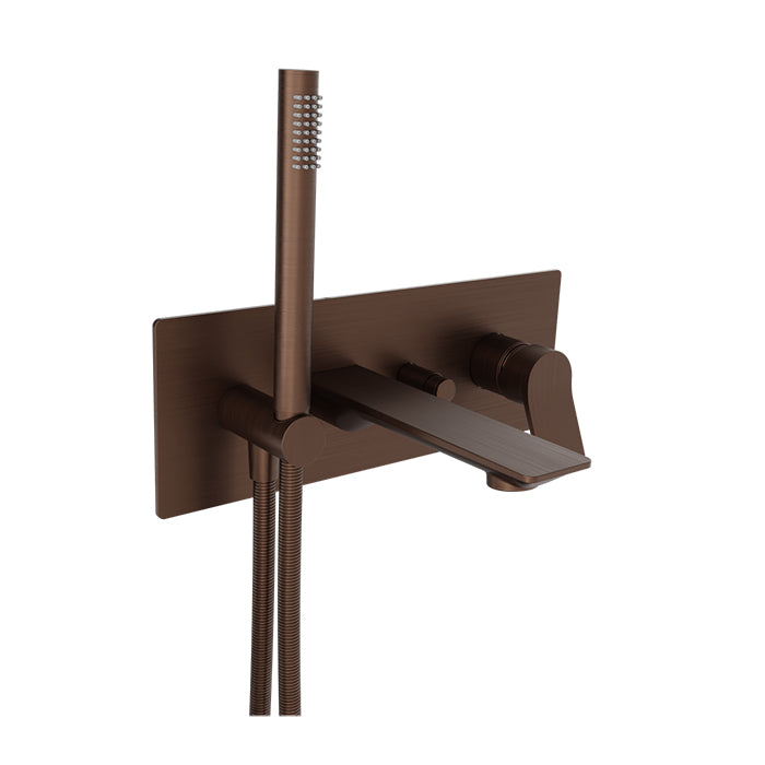 Baril - Profile B46 Wall-mounted tub faucet with hand shower