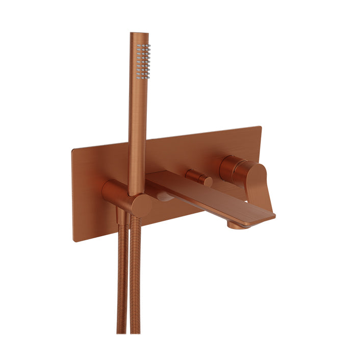 Baril - Profile B46 Trim only for wall-mounted tub faucet with hand shower